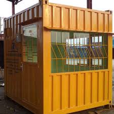 Mua container văn phòng giá rẻ làm nhà bảo vệ.